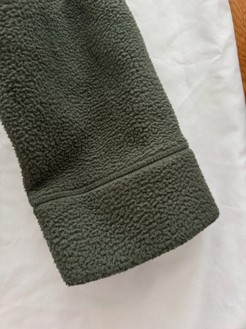 North Face Green Fleece Pullover